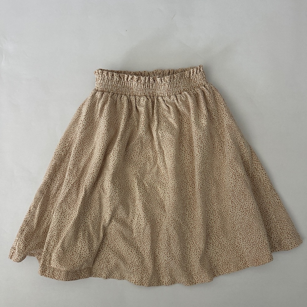 Adorable Blush Dotted Skirt for Kids